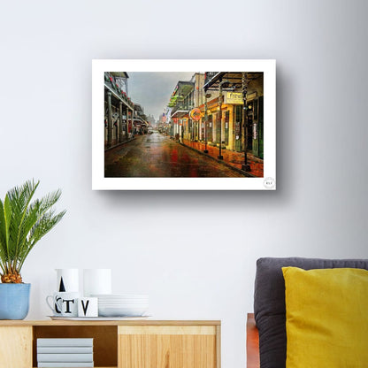 Rainy Day Bourbon Street