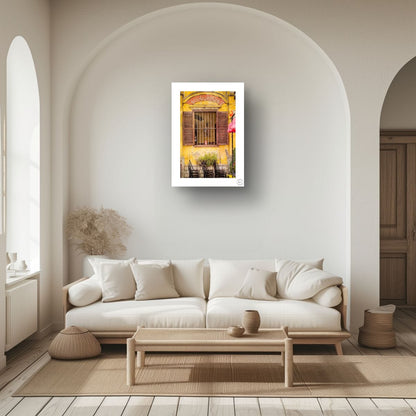 Shutters On The Window