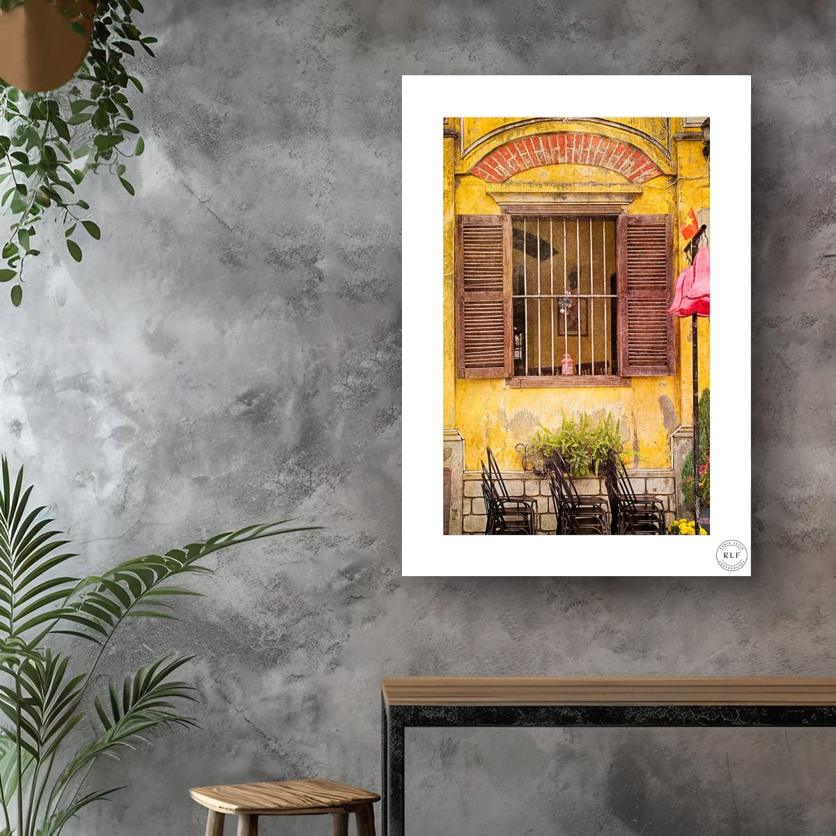 Shutters On The Window