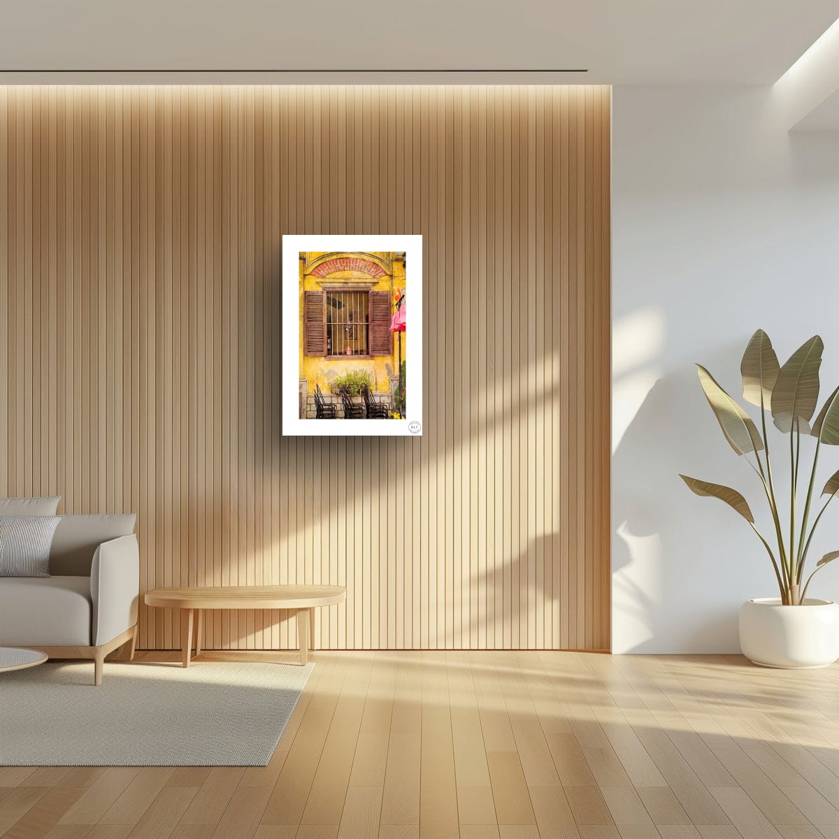 Shutters On The Window