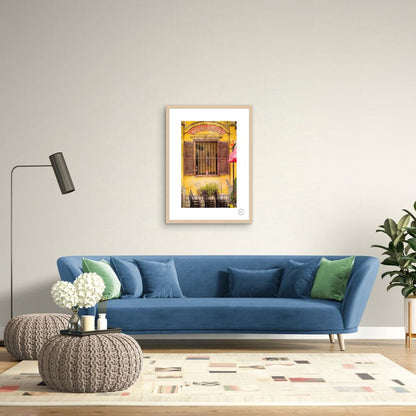 Shutters On The Window