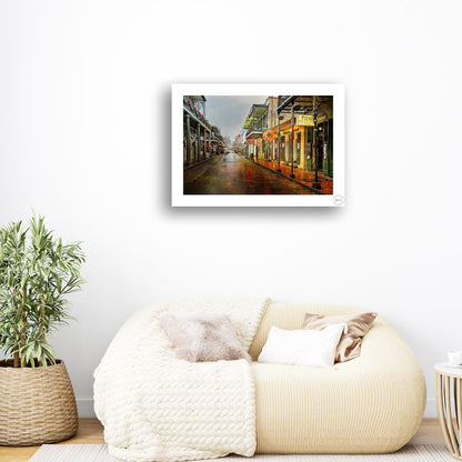 Rainy Day Bourbon Street