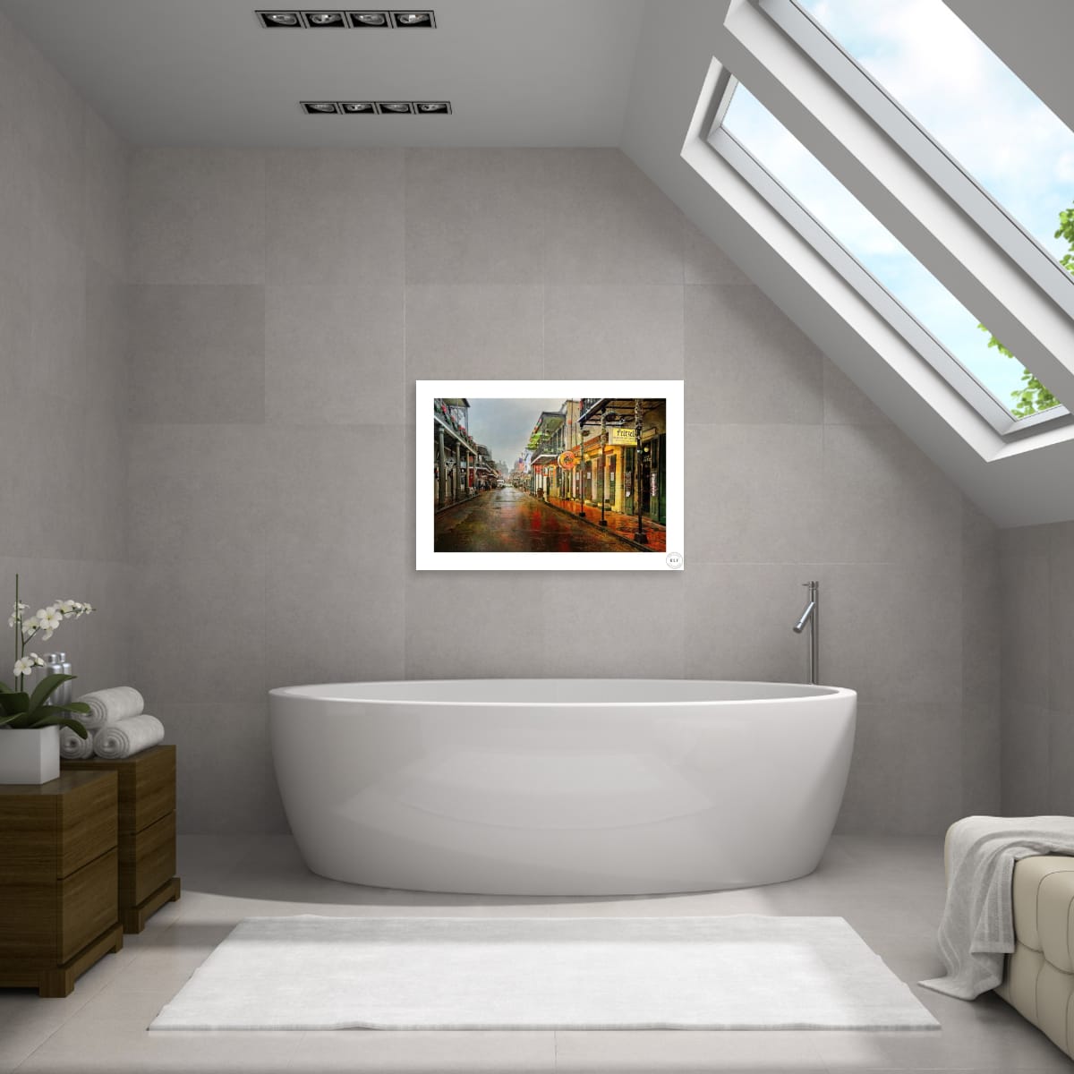 Rainy Day Bourbon Street