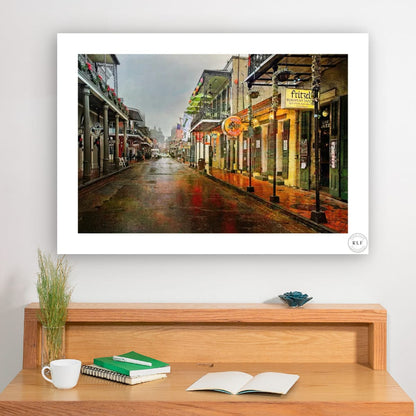 Rainy Day Bourbon Street