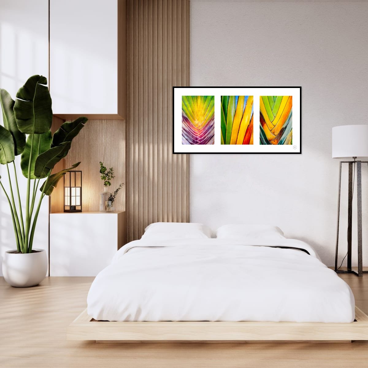 Chromatic Cactus Triptych